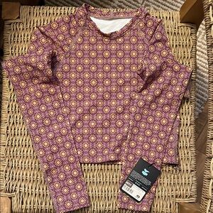 Jetty Kali Rashguard  Top Small bikini swim long sleeve